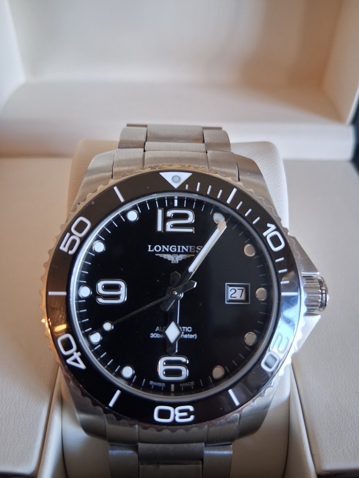 Longines HydroConquest 41mm ceramic L3.781.4.56.6