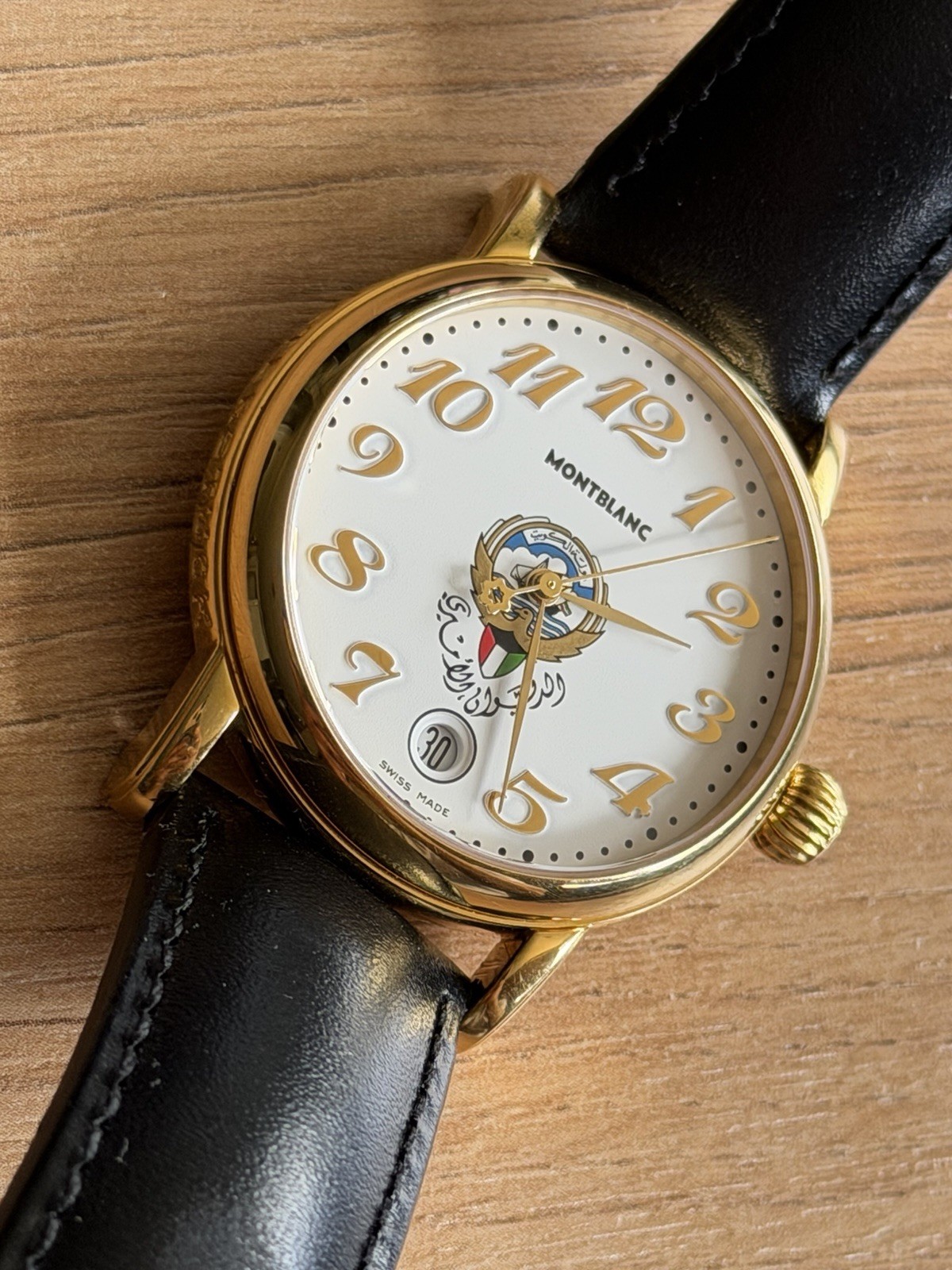 Montblanc Meisterstuck 7002 Kuwait Special Quartz Original Men Preserved Plated