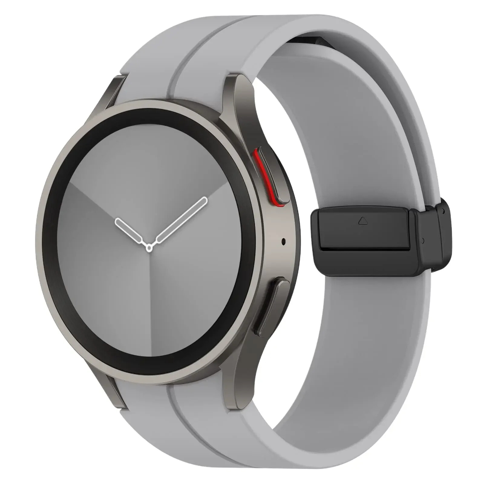 Magnetic Silicone Band Strap For Samsung Galaxy Watch 5 Pro 45mm 4 40 42 46 44mm