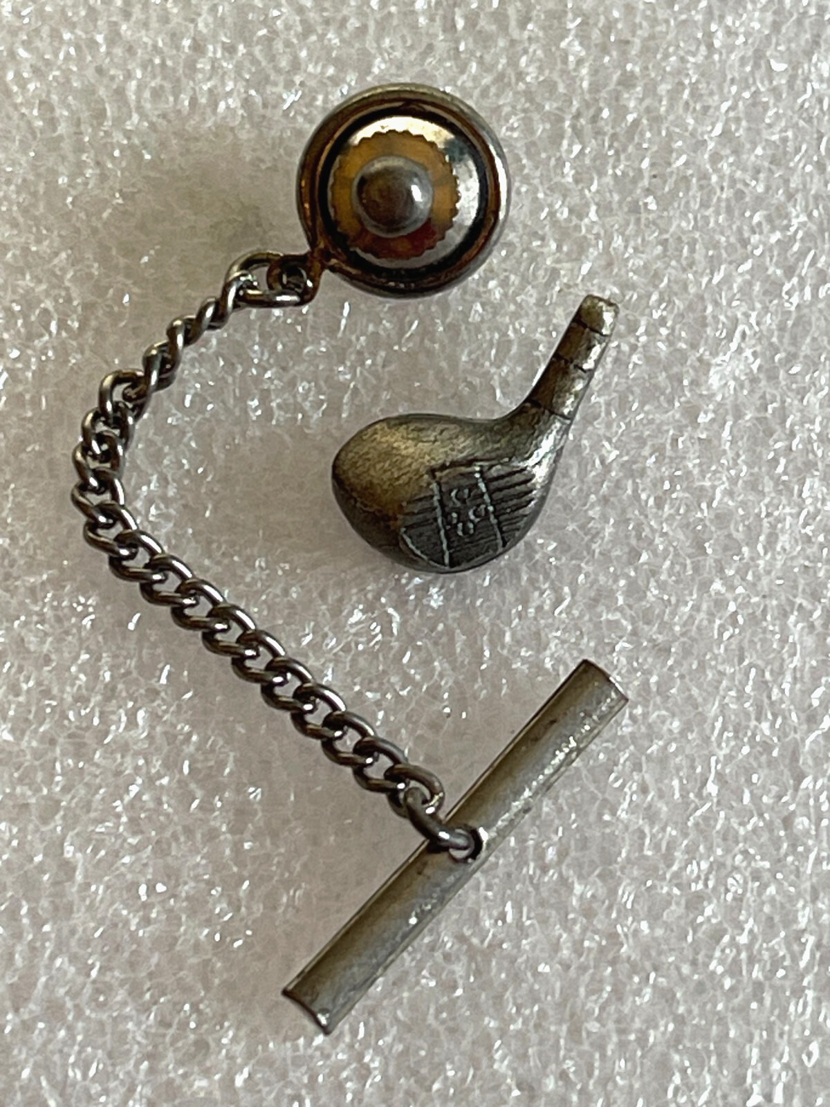 Vintage Golf Club Driver Head Tie Tack Pin (15)