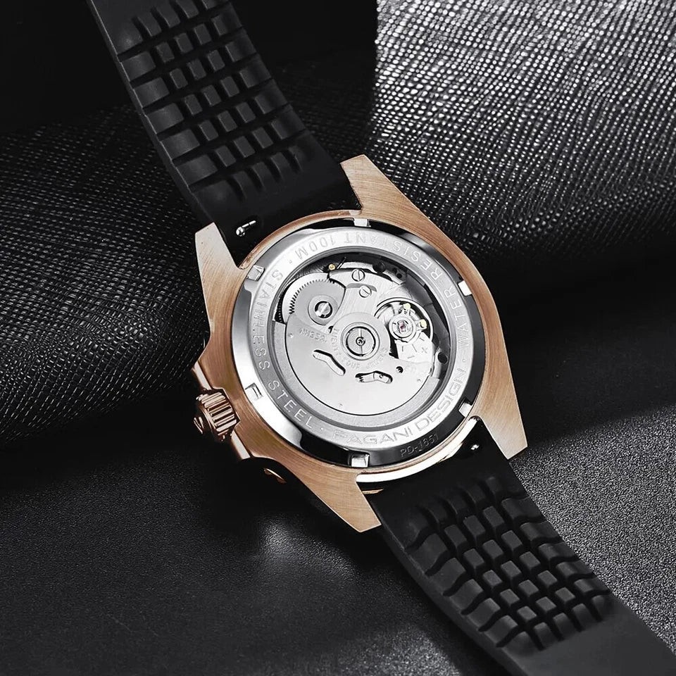 Pagani Design PD-1651 Jubilee Black Men Automatic Watch