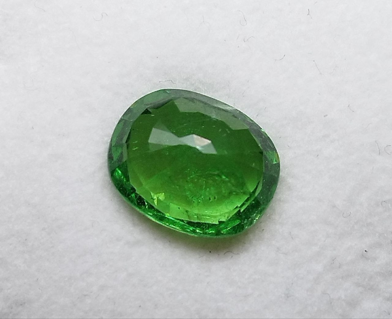 INVESTMENT 4.66ct GIA Certified Natural Vivid Green Tsavorite Garnet Loose Gemst