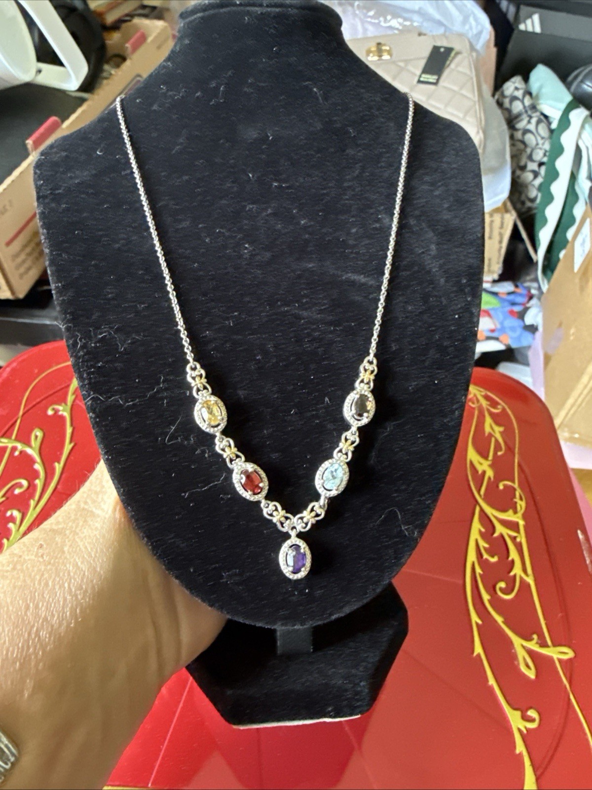STS Karis Multi Stone Necklace
