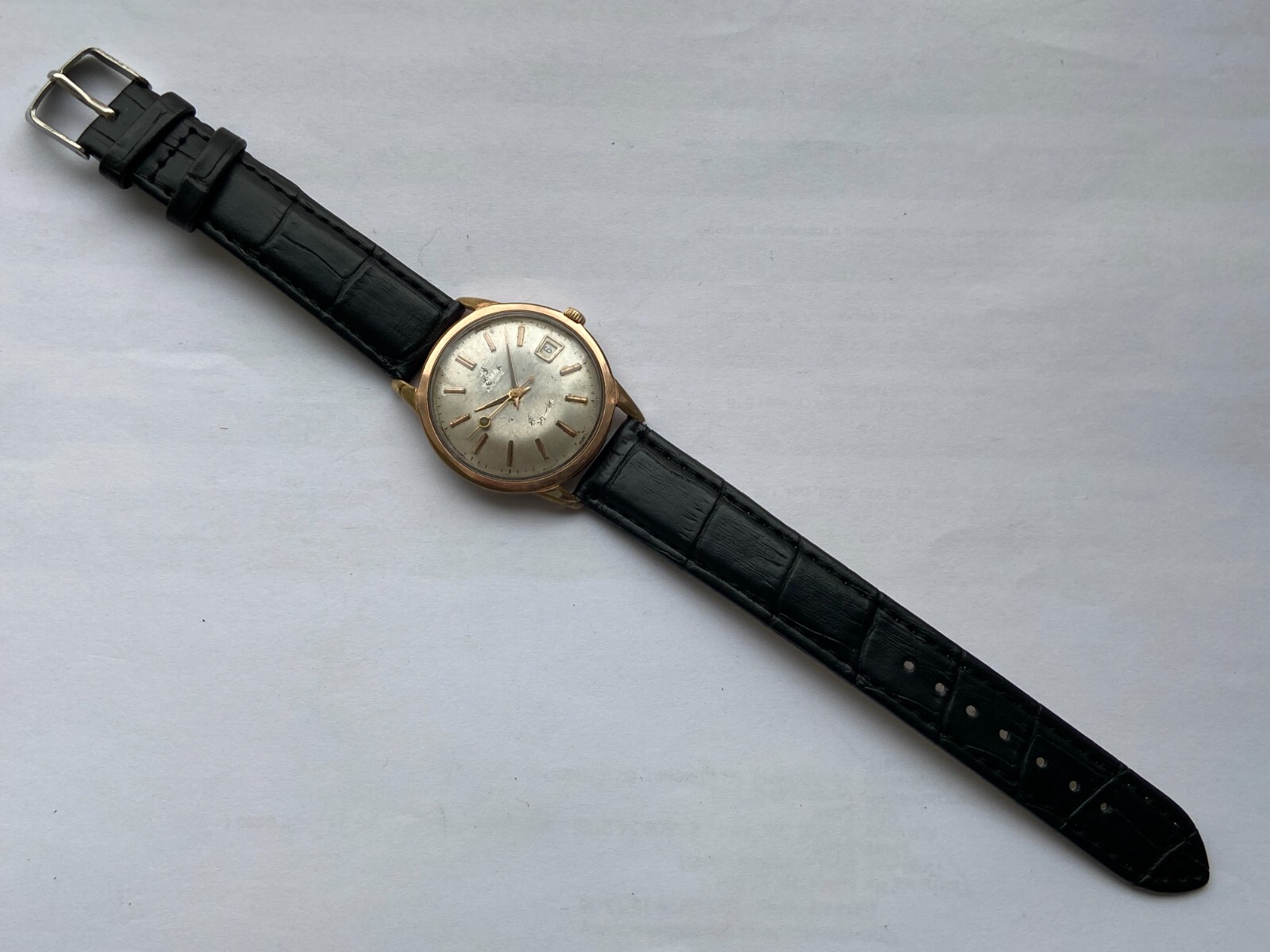 Vintage RARE Men WatchYema automatic wristmaster SALE RRR FOR PARTS AU ETA 2472
