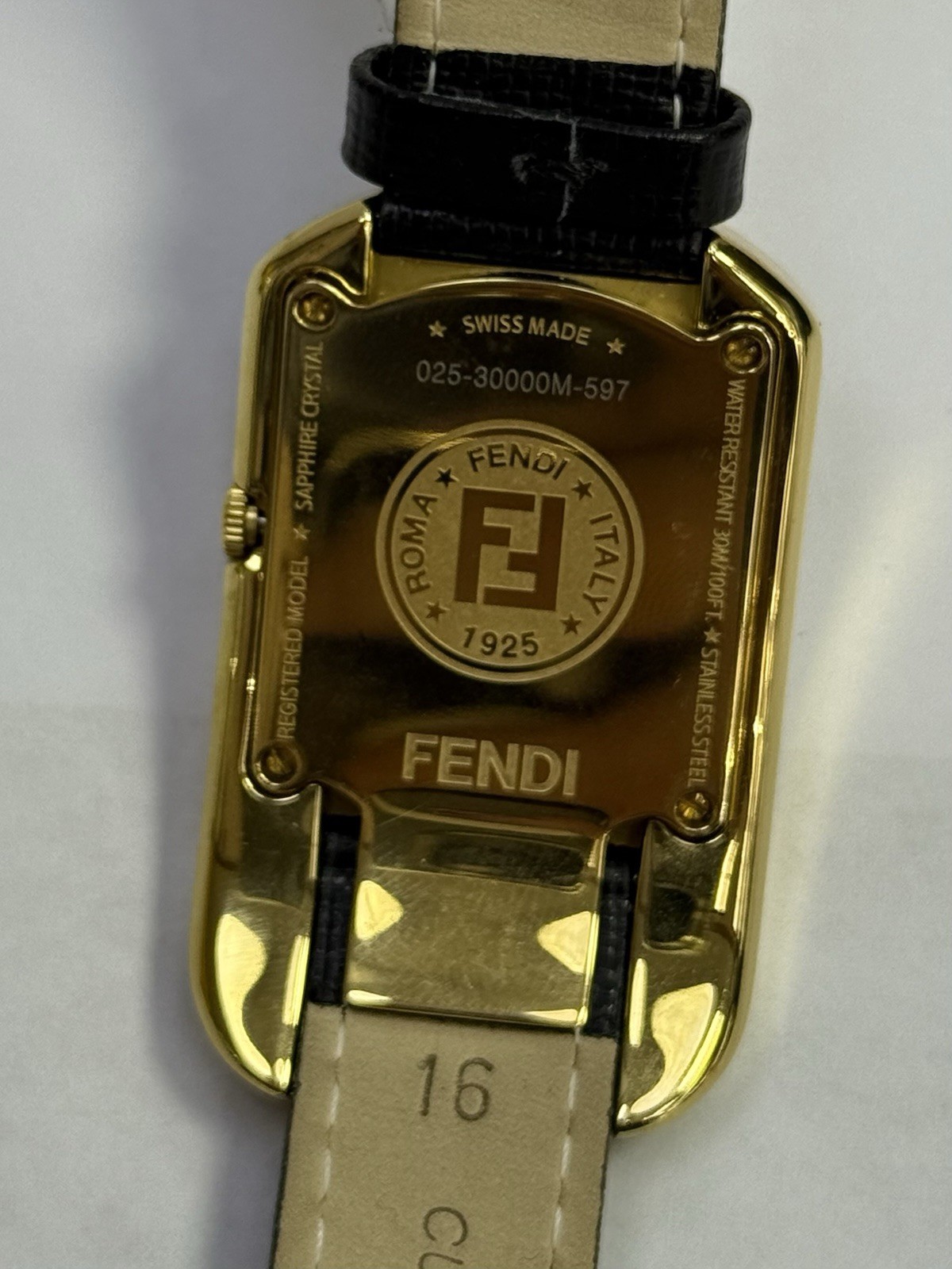 Fendi Timepiece Chameleon Black Women’s Watch