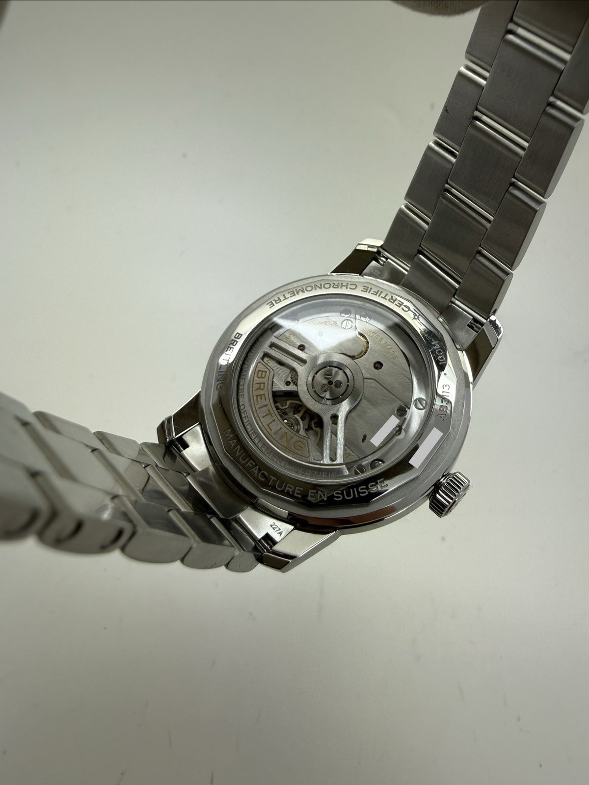 2025 Breitling Top Time B31 Steel White Dial Automatic 38mm Watch AB3113 B+P