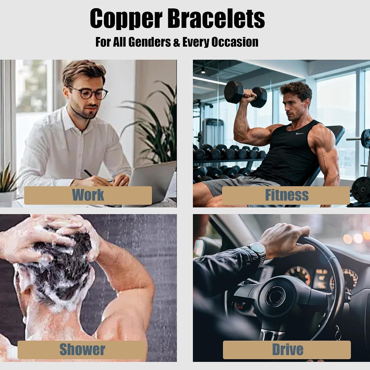 Retro Waterproof Pure Copper Healing Cuff Bracelet – Perfect for Every Occasion