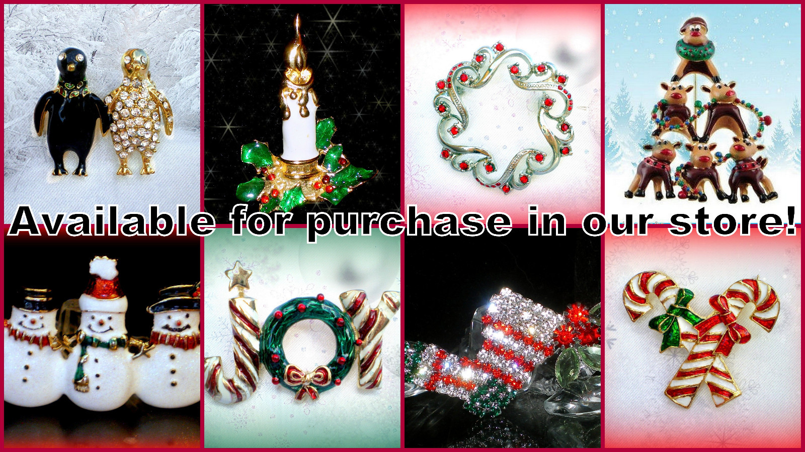 SILVER MUSIC NOTE RHINESTONE UNDER THE CHRISTMAS TREE TEACHER GIFT PIN BROOCH