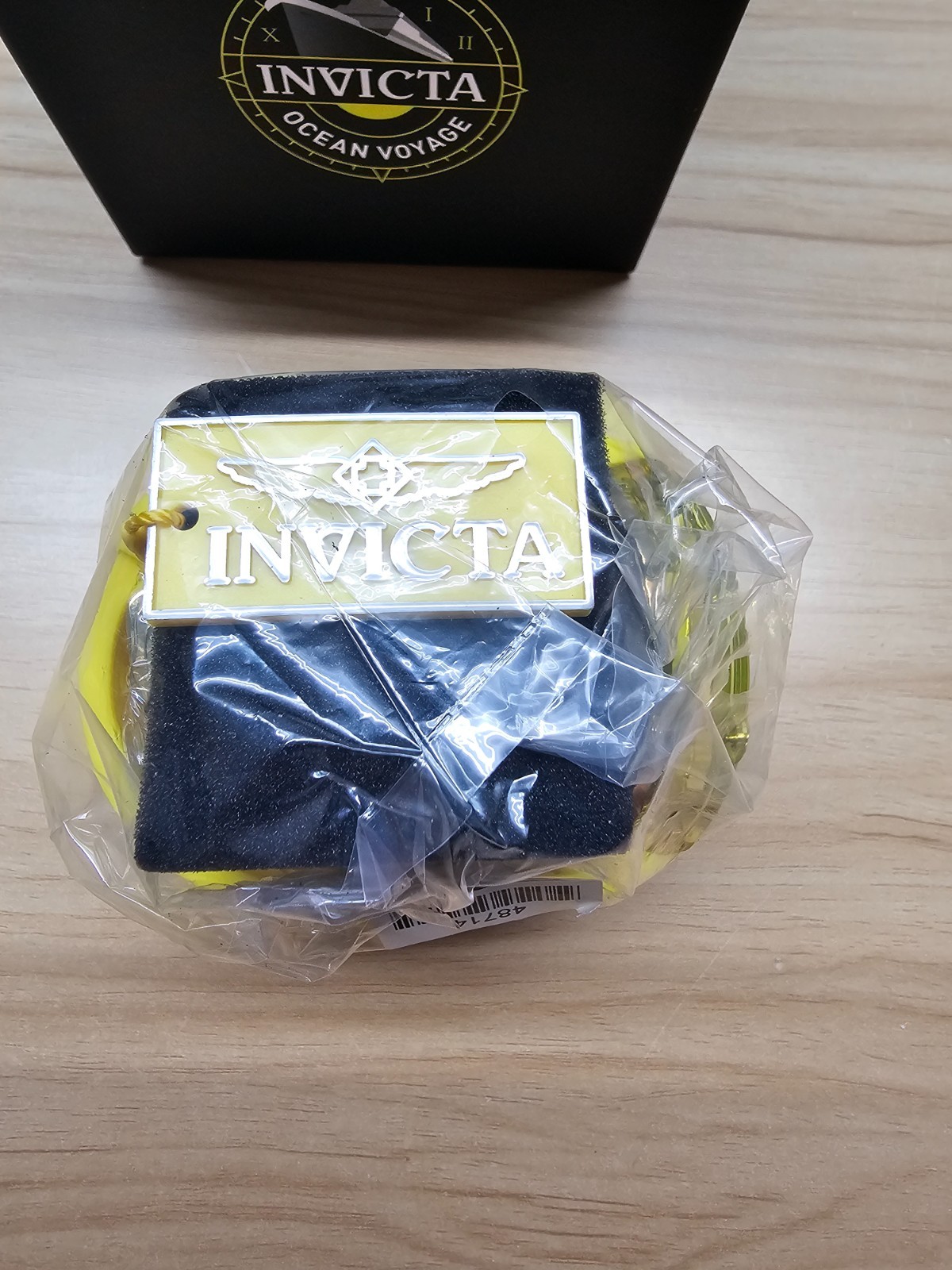 INVICTA RACING CYCLONE MEN’S WATCH – 48.5 MM – YELLOW – 48714