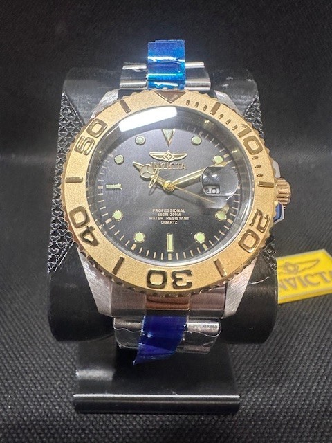 Pro Diver Blue Dial Men’s Watch- 43mm, Steel, Gold (22058) 0520