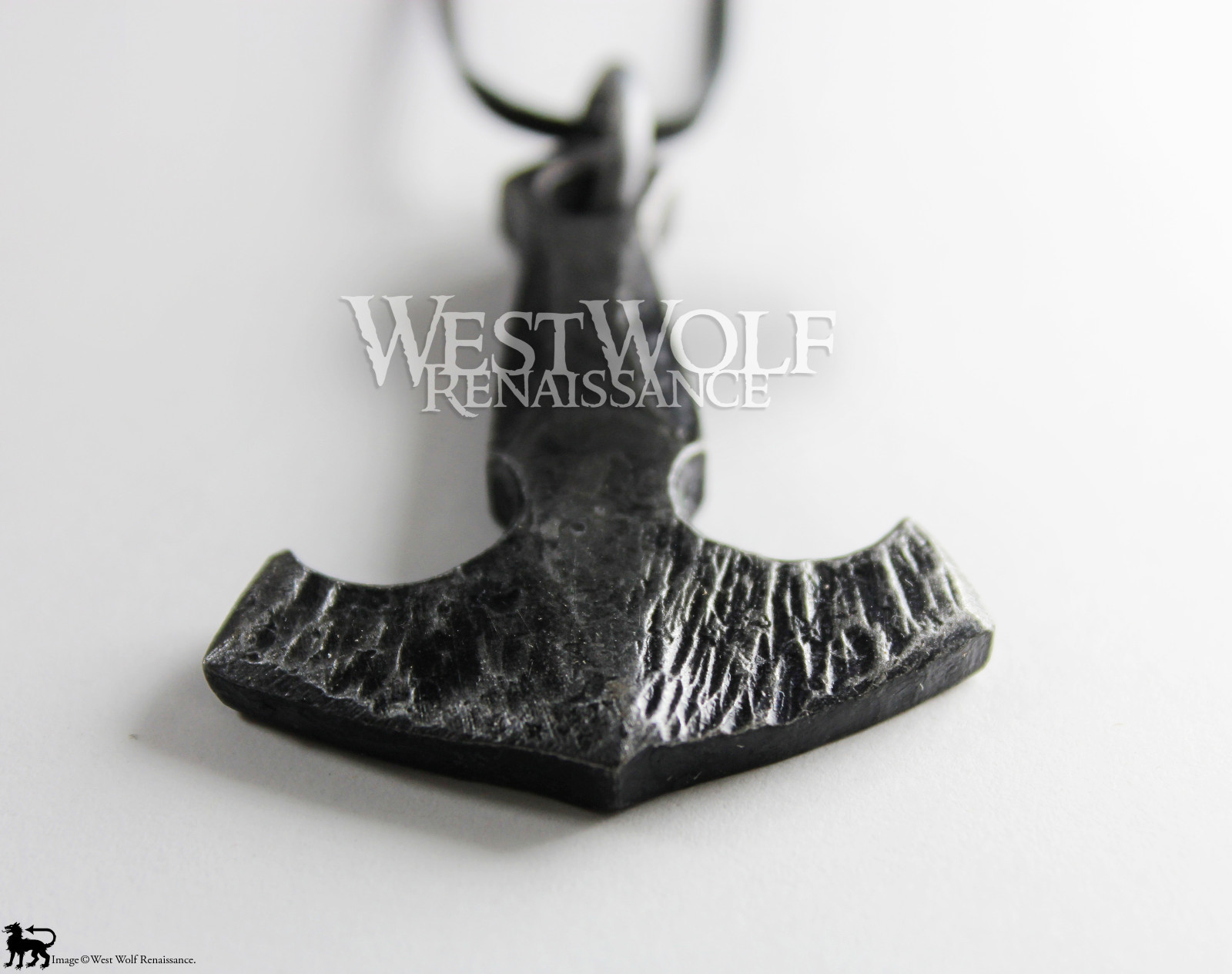 Hand-Forged Viking MJOLNIR Thor’s Hammer Pendant – Norse/Medieval/Jewelry/Skyrim