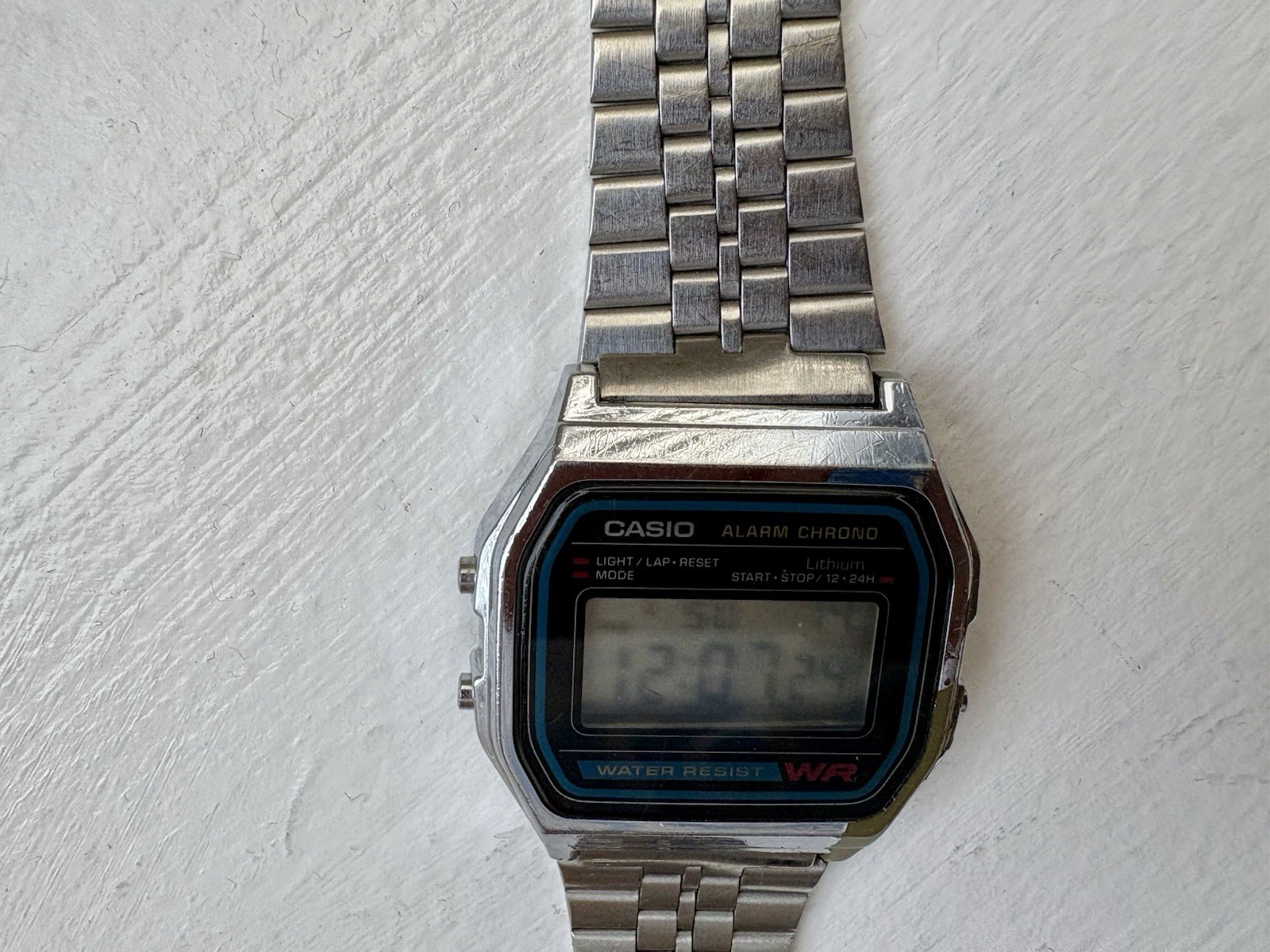 Casio Classic A158WA-1CR Watch – Silver
