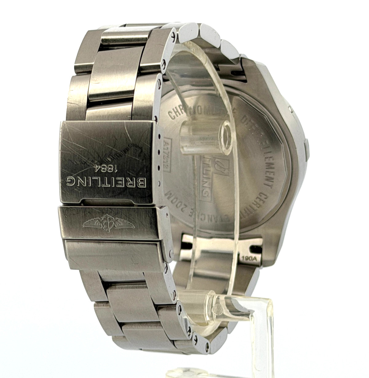 Breitling A17313 Chronometer Colt 41mm Gray Dial Automatic Stainless Steel