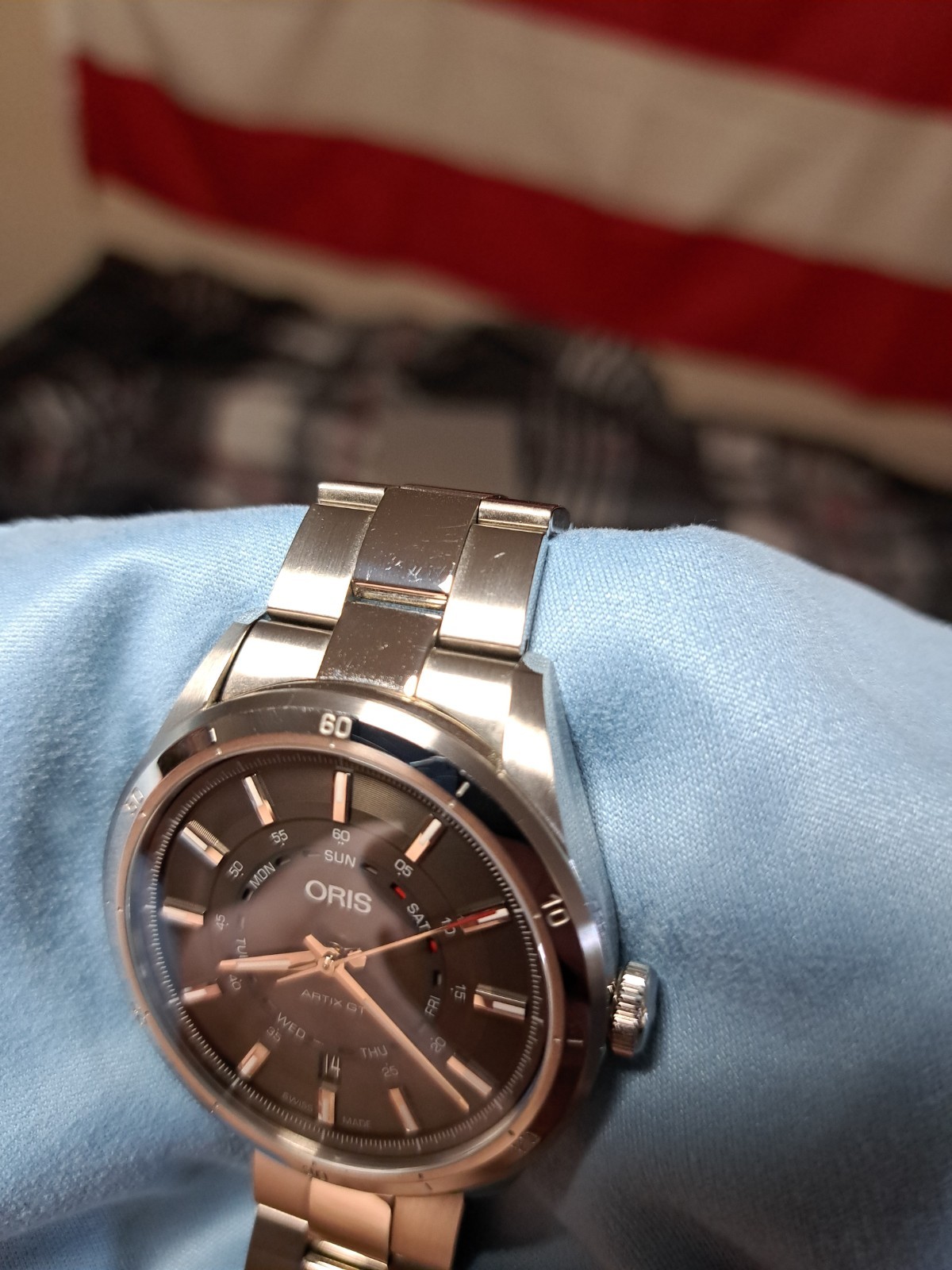 Oris Artix GT Near Mint Condition Read Description 01 735 7751 4153-07 8 21 87