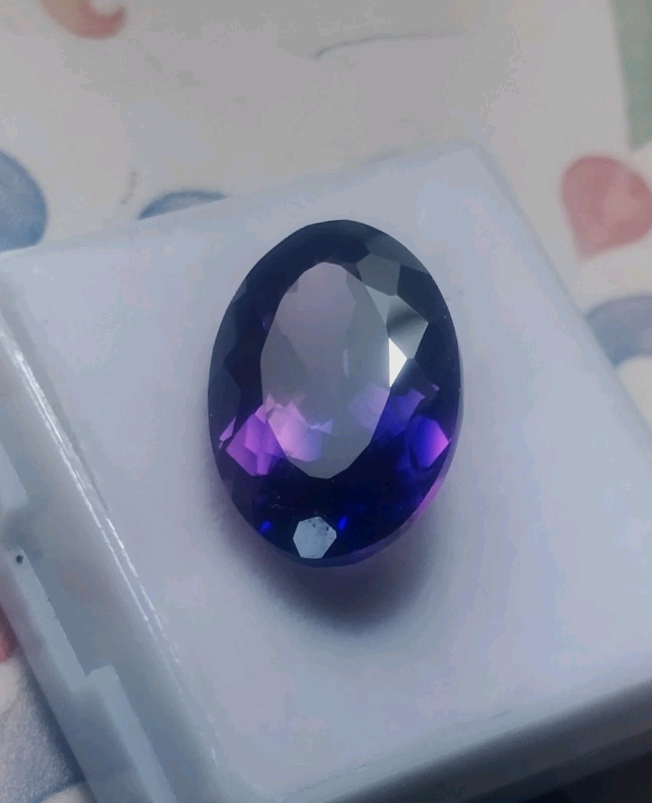 11.15CT Flawless Natural Purple Pink Sapphire Excellent Oval Cut 15.1×10.1×7.1mm