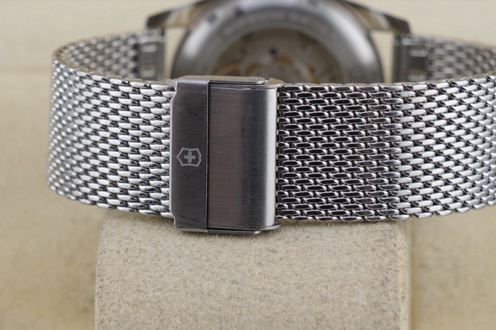 Victorinox Swiss Army Infantry Swiss Automatic 40mm Watch Mesh Bracelet RARE
