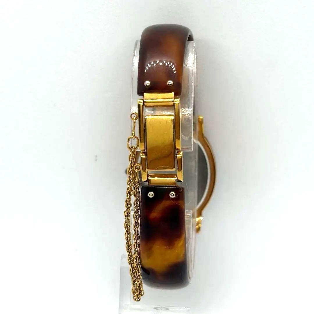 Seiko Moderato 7N01-HAM0 Gold Tone Tortoiseshell Bangle Ladies Quartz Watch