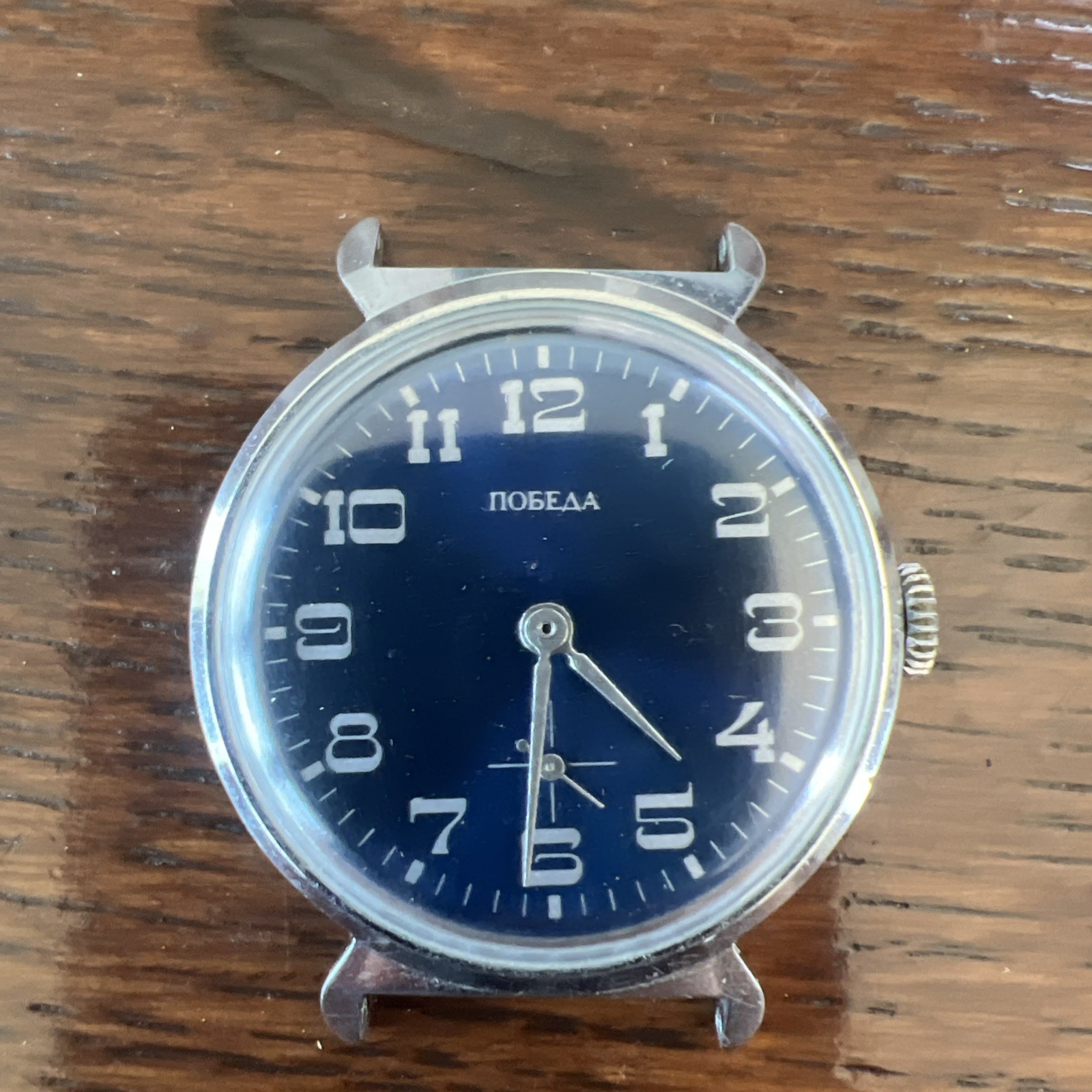 VINTAGE Men’s Wristwatch POBEDA Mechanical Watch 2602 SOVIET/USSR Serviced!