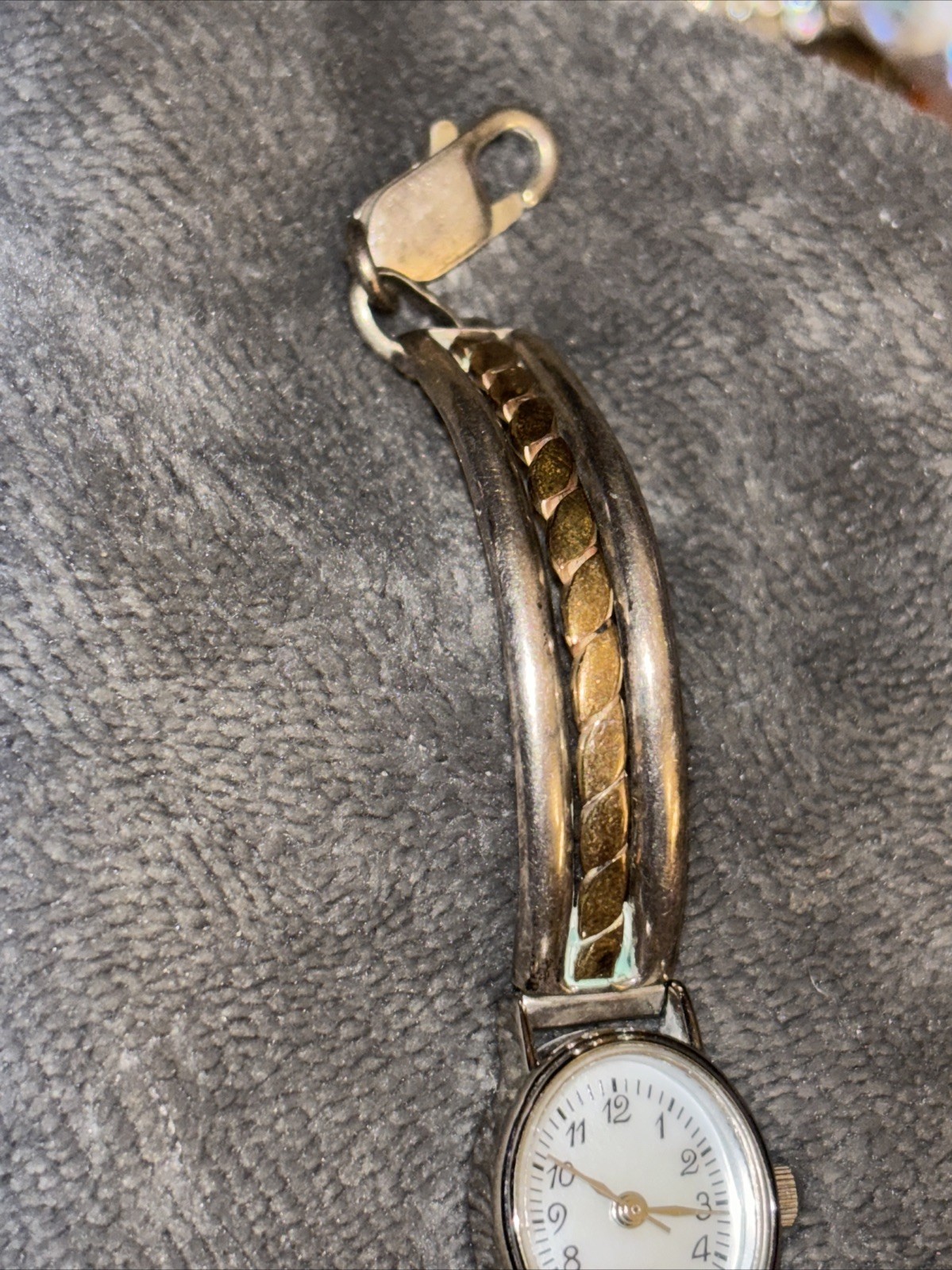 Roger Skeet Jr Sterling silver Watch Band New Battery