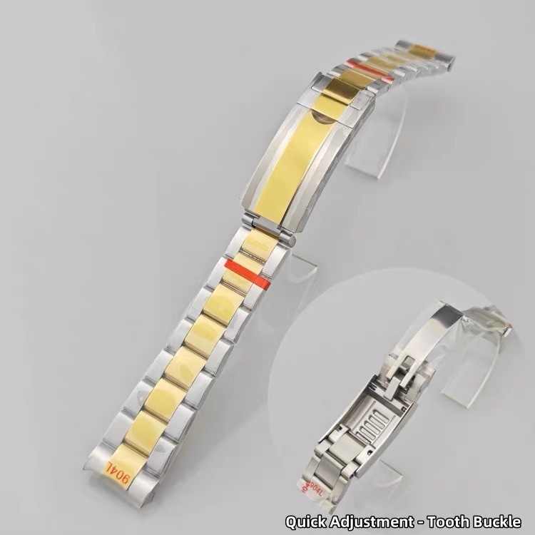 20mm 904L Steel Bracelet Watch Band Strap Fits Rolex Datejust 126234 126200 36mm