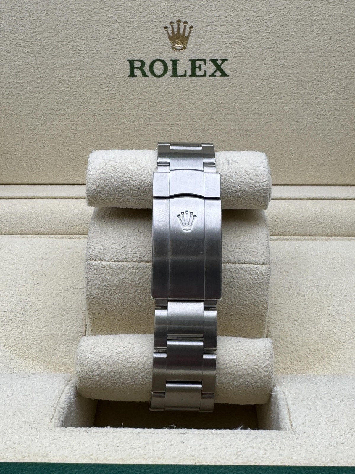 Rolex Oyster Perpetual 114300 39mm Custom Turquoise Dial Box Papers 124300 Style