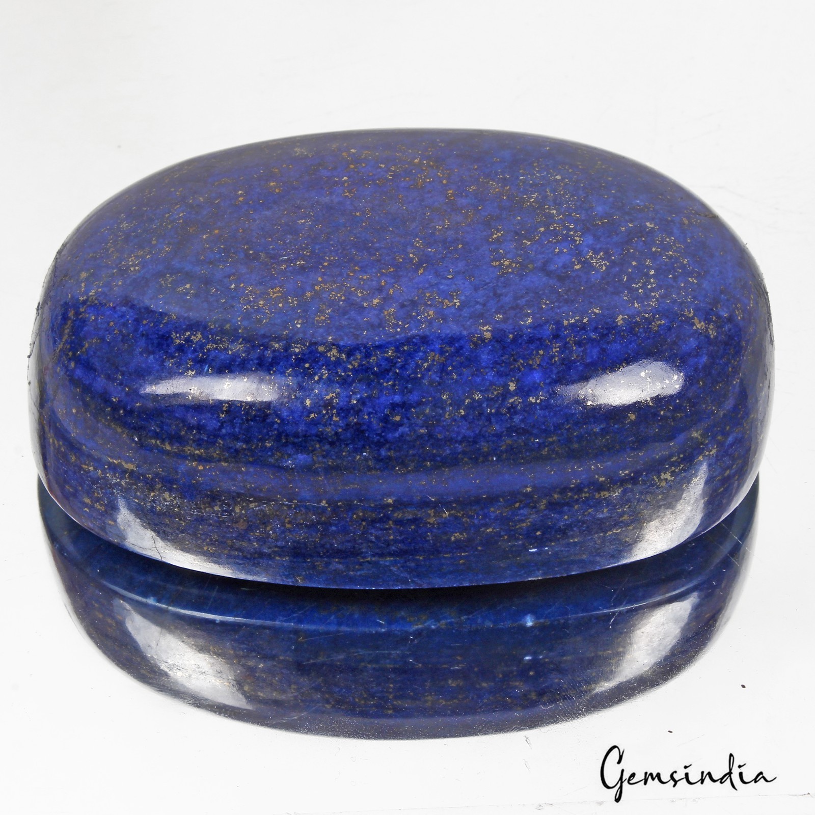 Museum Size 4360 Cts Natural Gold Pyrite Blue Lapis Lazuli Oval Loose Huge Gem