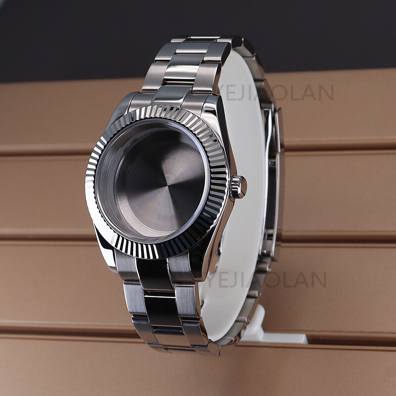 36mm/40mm Sterile Watch Cases strap Sapphire Glass Fit NH35 NH36 NH38 Movement