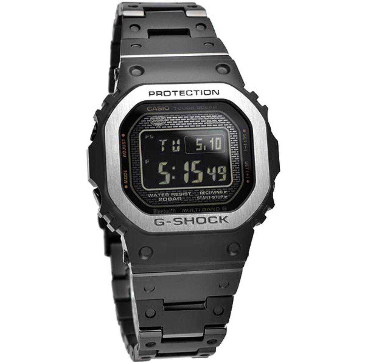 CASIO G-SHOCK GMW-B5000MB-1JF Full Metal Black Tough Solar Bluetooth Men’s JDM