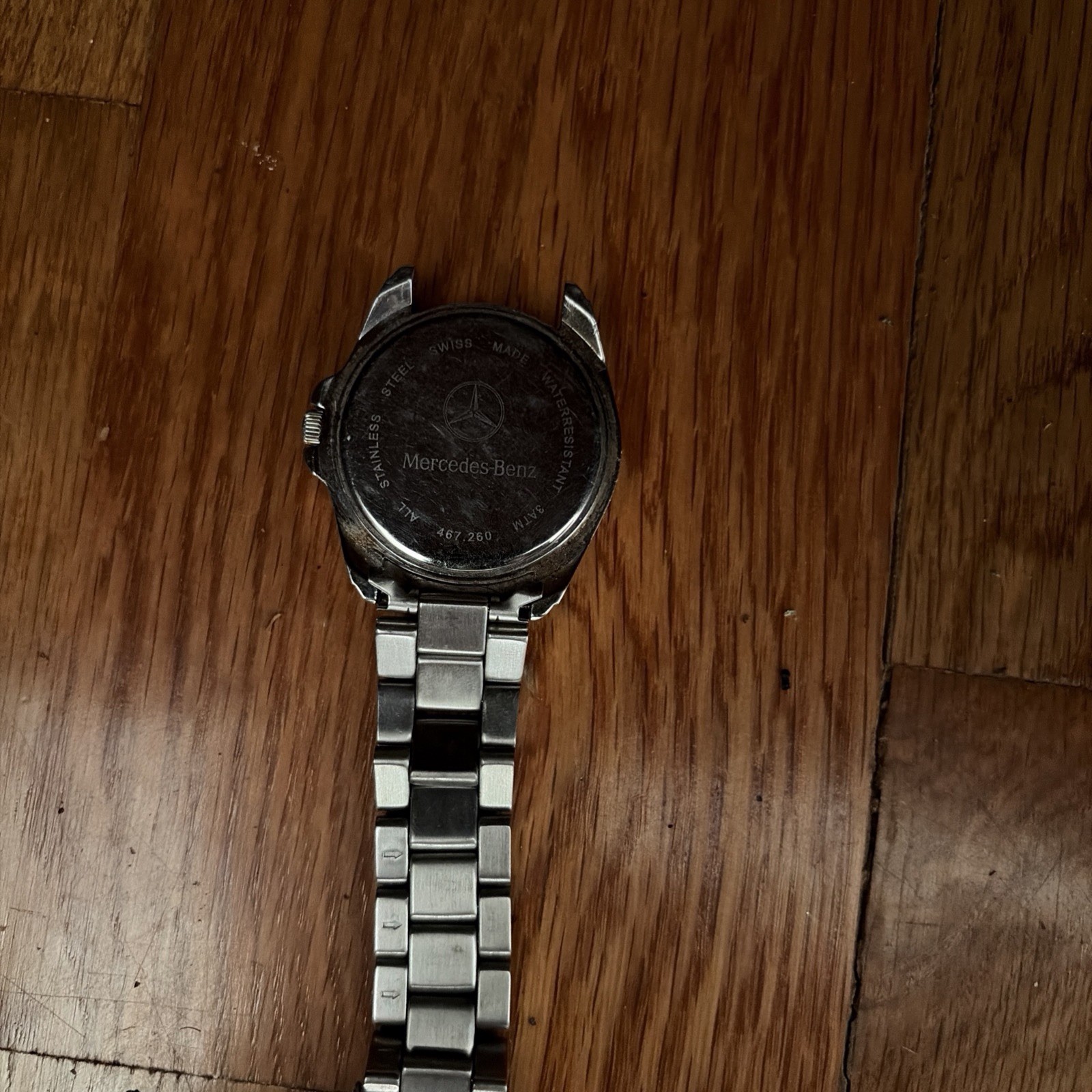 Mercedes Benz Vintage Watch Stainless Steel Swiss Made