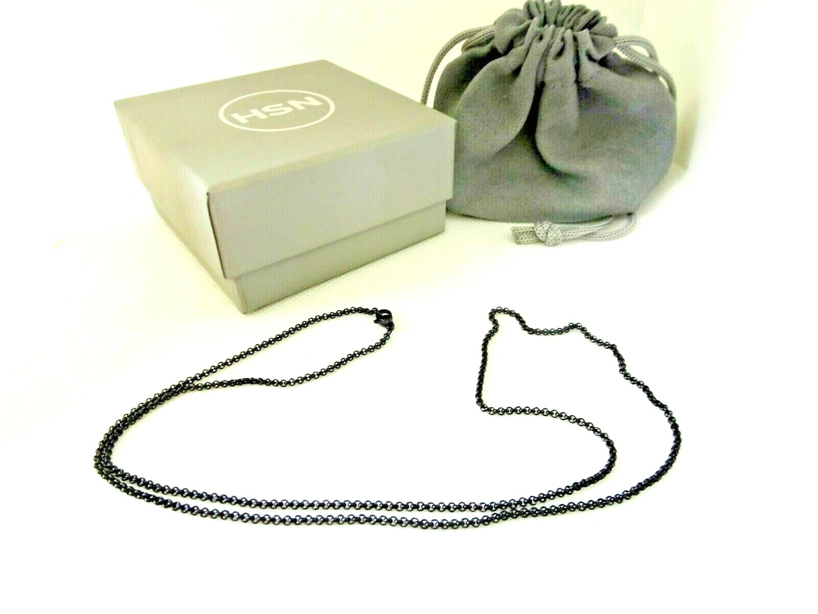 Michael Anthony Sold on HSN Black Plated Stainless steel 24 Inch Long 1.5 MM