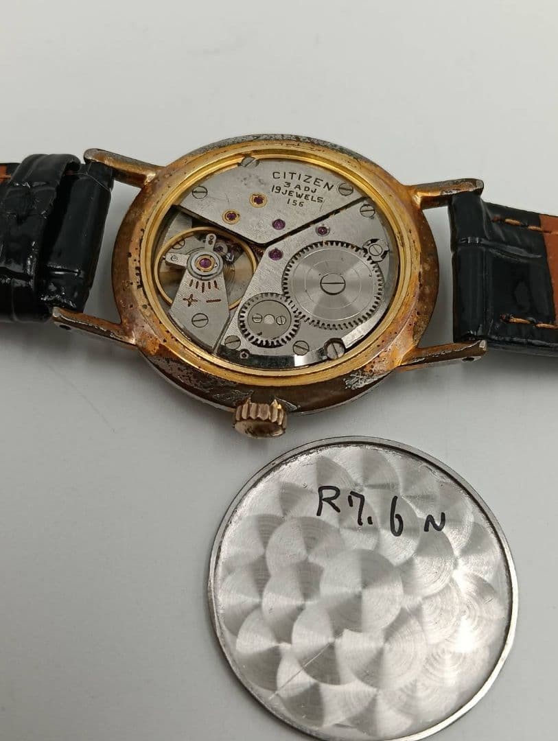 [Overhauled] Citizen Deluxe 19 Jewels Hand-wound Watch