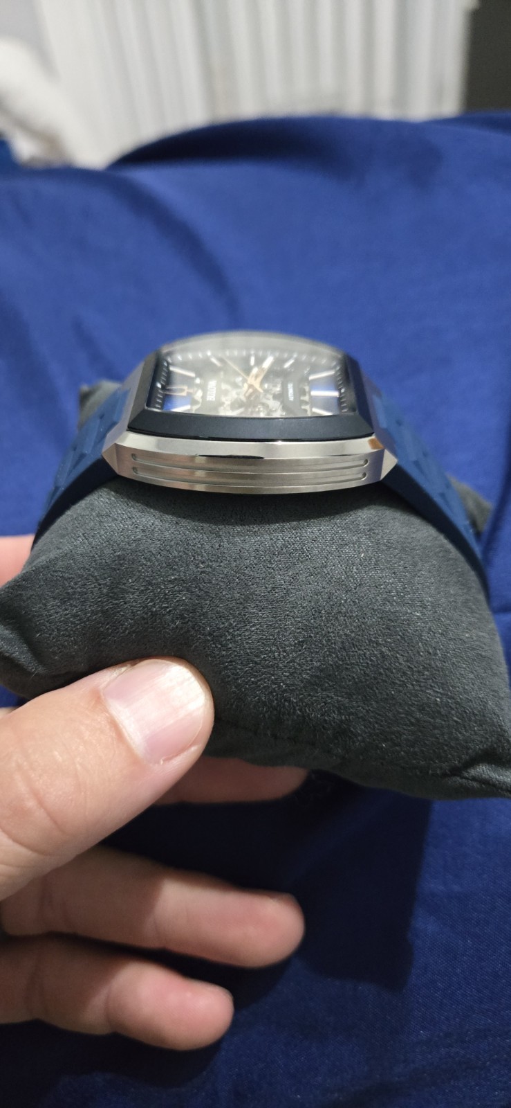 Bulova Maquina Automatic Skeleton 98A318 – Men’s Watch Pristine And Unworn