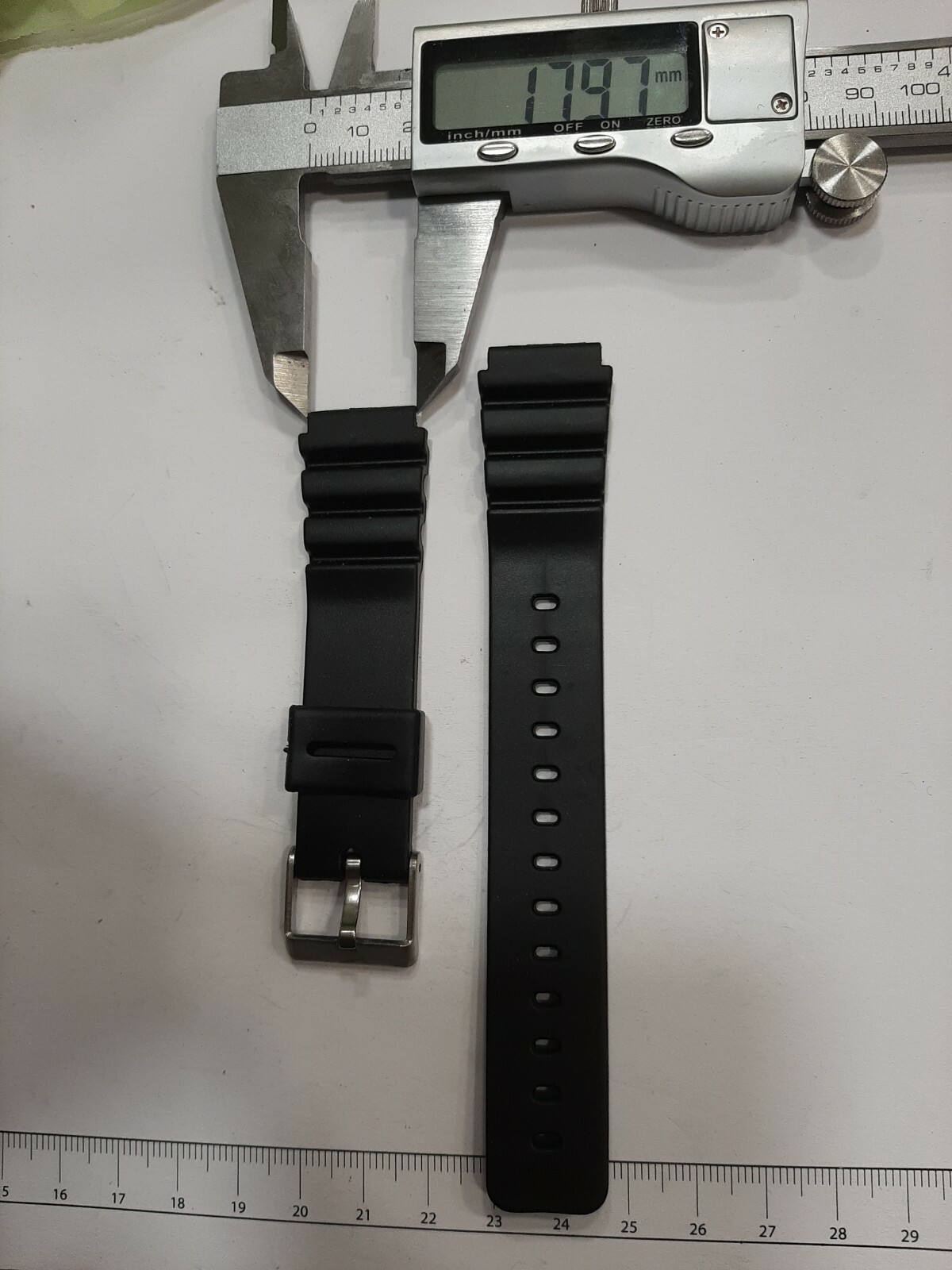 Cinturino Gomma Compatibili Seiko Citizen Casio 18 mm