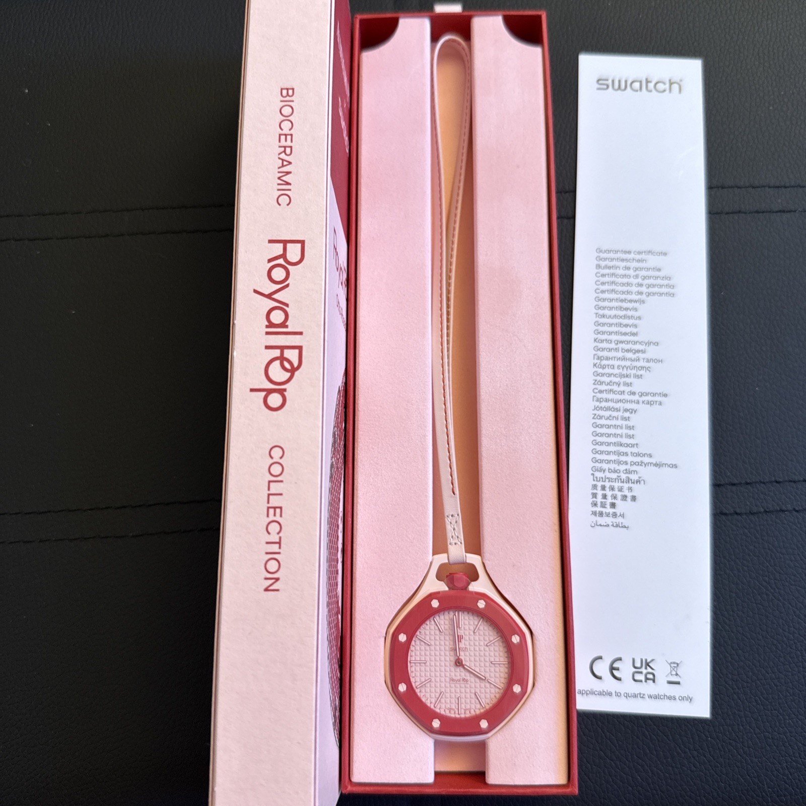Swatch x AP Audemars Piguet Royal Pop Otto Rosso – NEW