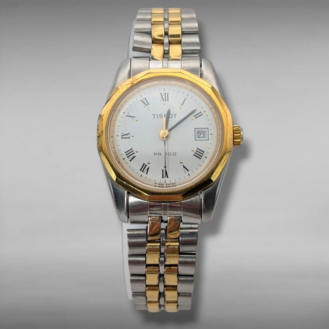tissot pr100 dodecagon roman quartz wrist 16cm/6.3in No Accessories