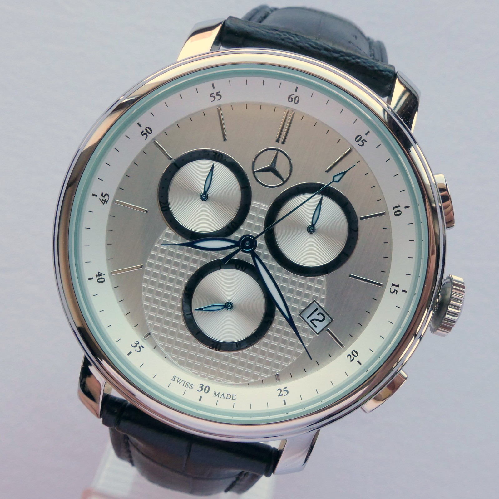 Mercedes Benz Classic Collection Car Accessory Art Deco Design Chronograph Watch