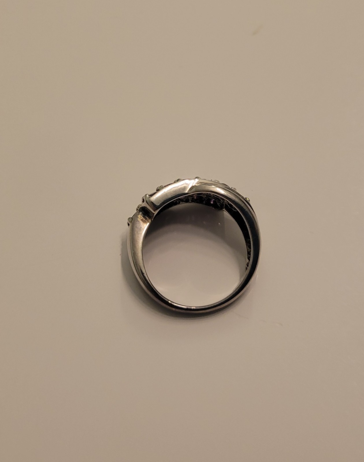 3 Ct Medium Shade Amethyst 925 Sterling Silver Ring Sz 7