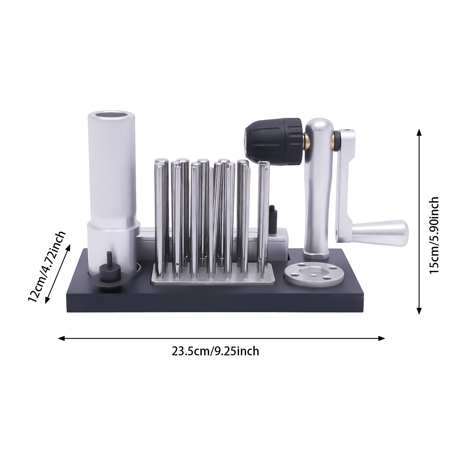 2.5mm-12mm Manual Jump Ring Maker Jewelry Making Cutter Wire Drawing Machine Kit