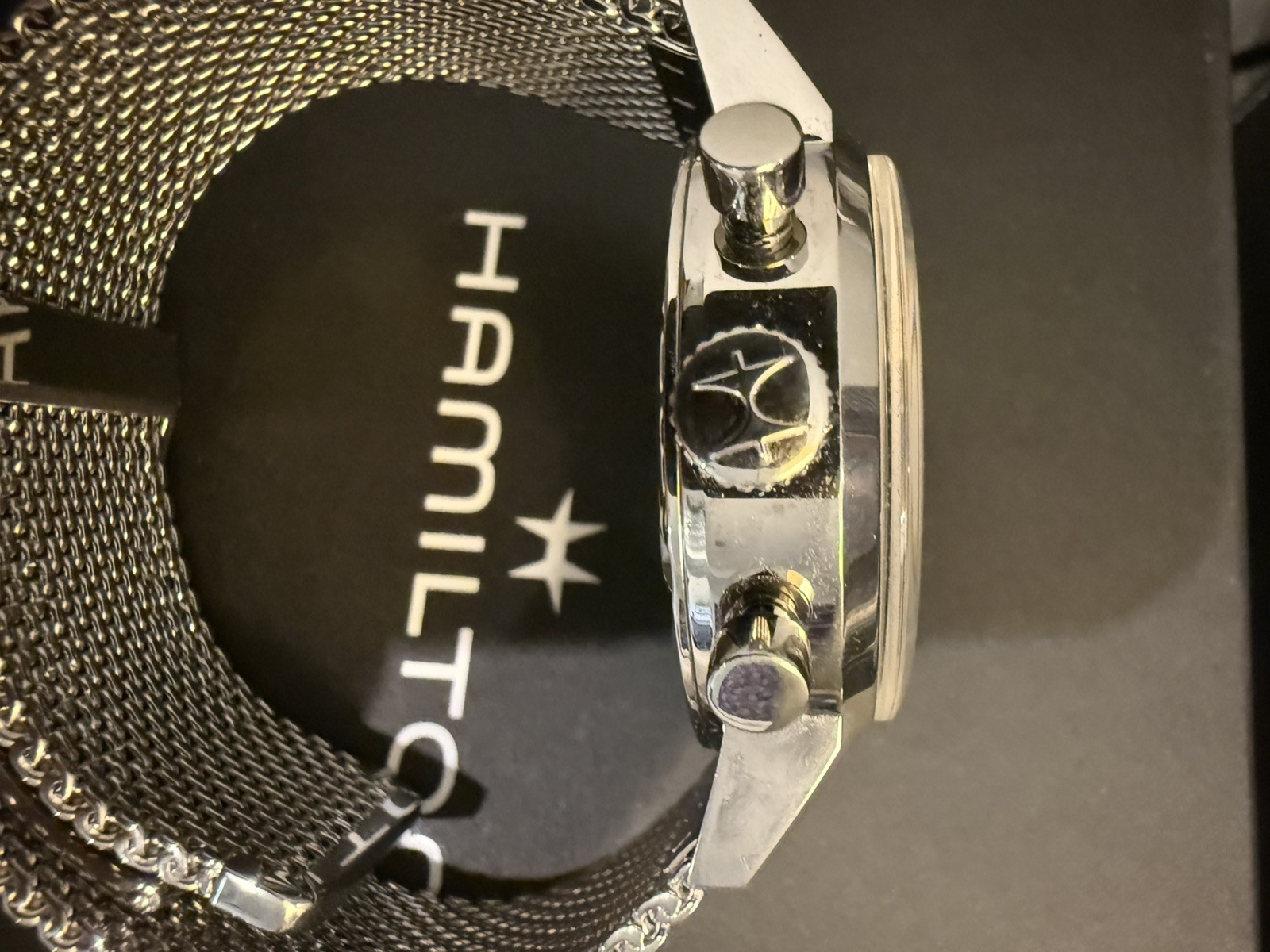 Hamilton Intra-Matic Reverse Panda Chronograph Full Set