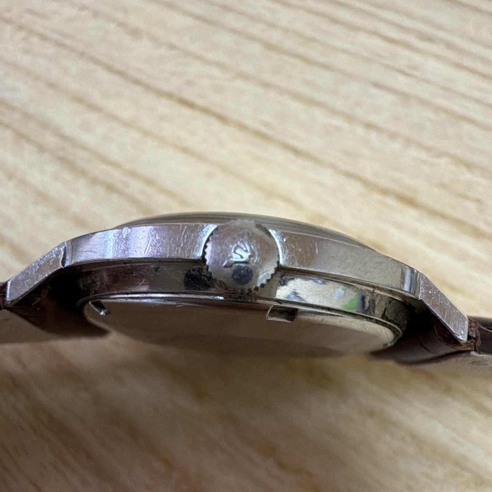 Wittnauer Automatic 17J Vintage 1950s Silver Dial Watch