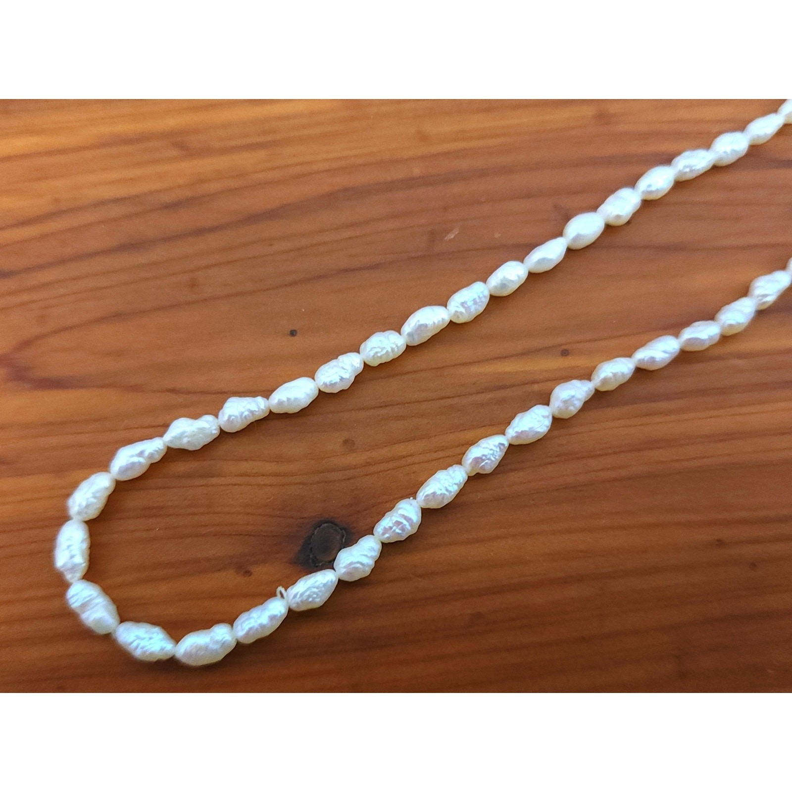 Vintage 14/20K Gold Filled Freshwater Pearl Necklace 16 1/2″