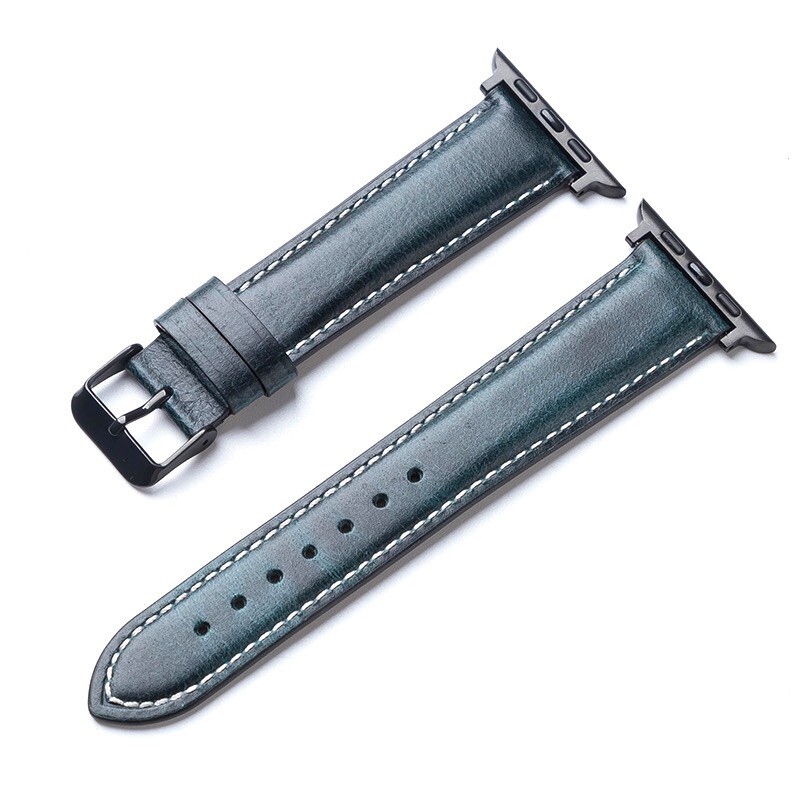 For Apple Watch Band Premium Leather iWatch Strap 38 40 42 44mm Series 6/5/4/3/2