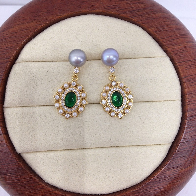 Pearl earrings , Silver Earrings , handmade earrings for women, AAAAA quality