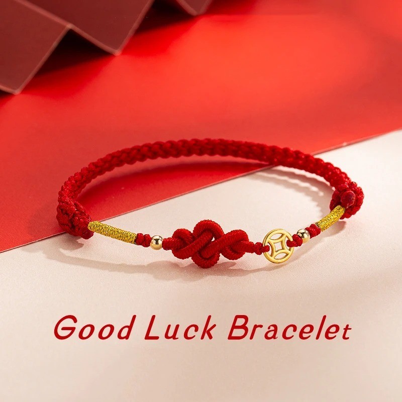 Lucky Red String Bracelets Men Women Handmade Braided Bracelet. Adjustable