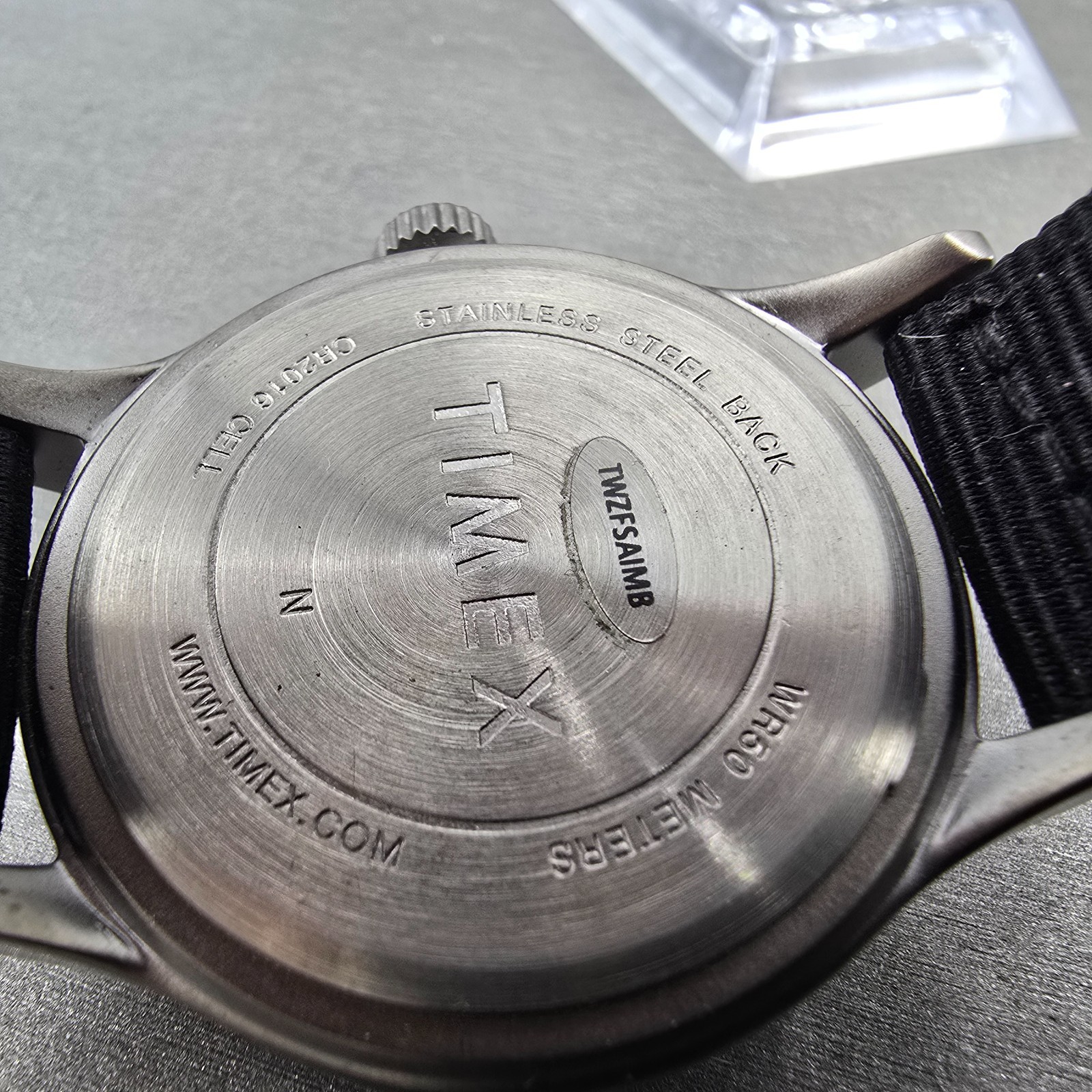 Timex Clutch New Orleans Saints Watch Men 41mm White Dial Steel New Battery