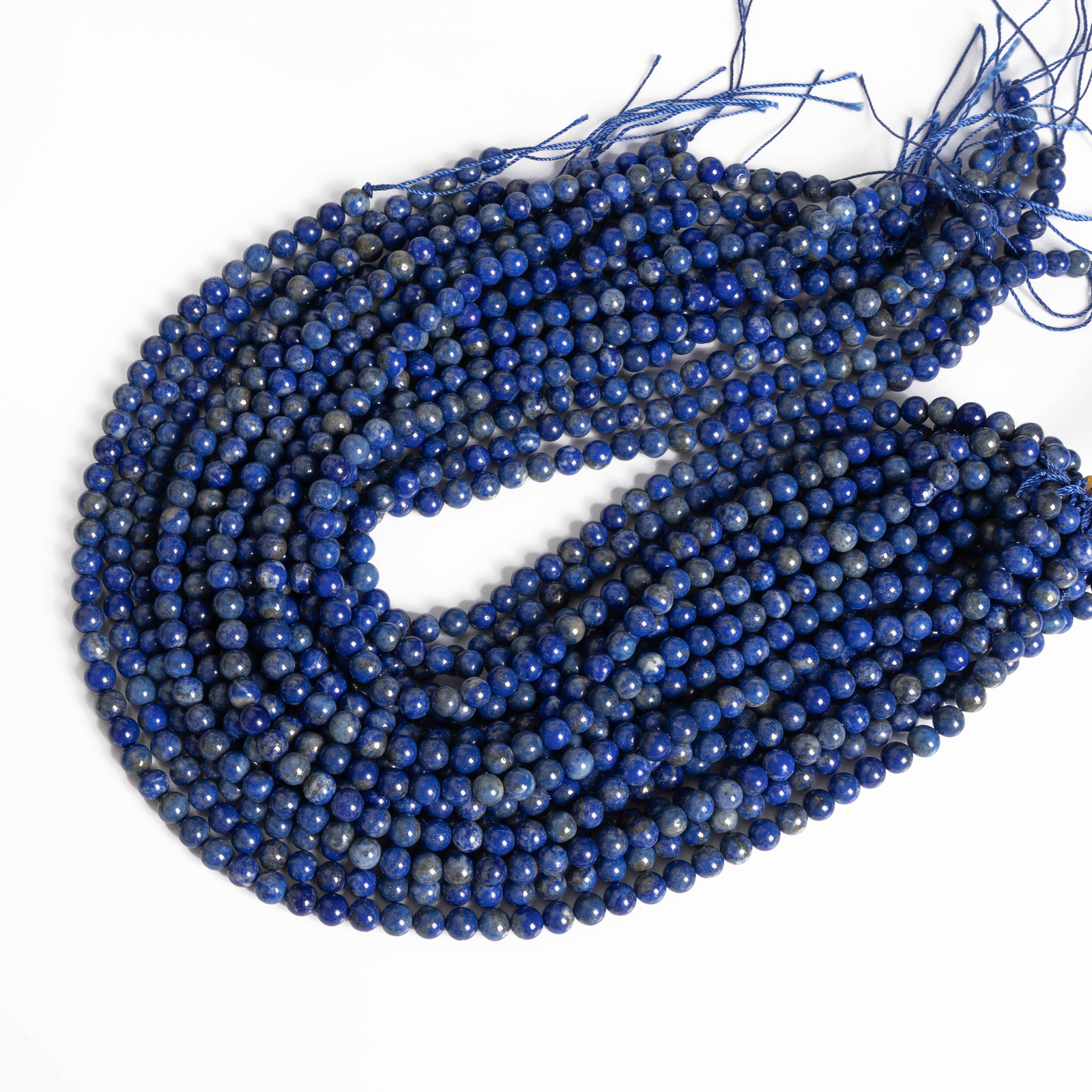 Genuine Natural Blue Lapis Lazuli Beads Grade A Round Loose Beads 6MM 10MM