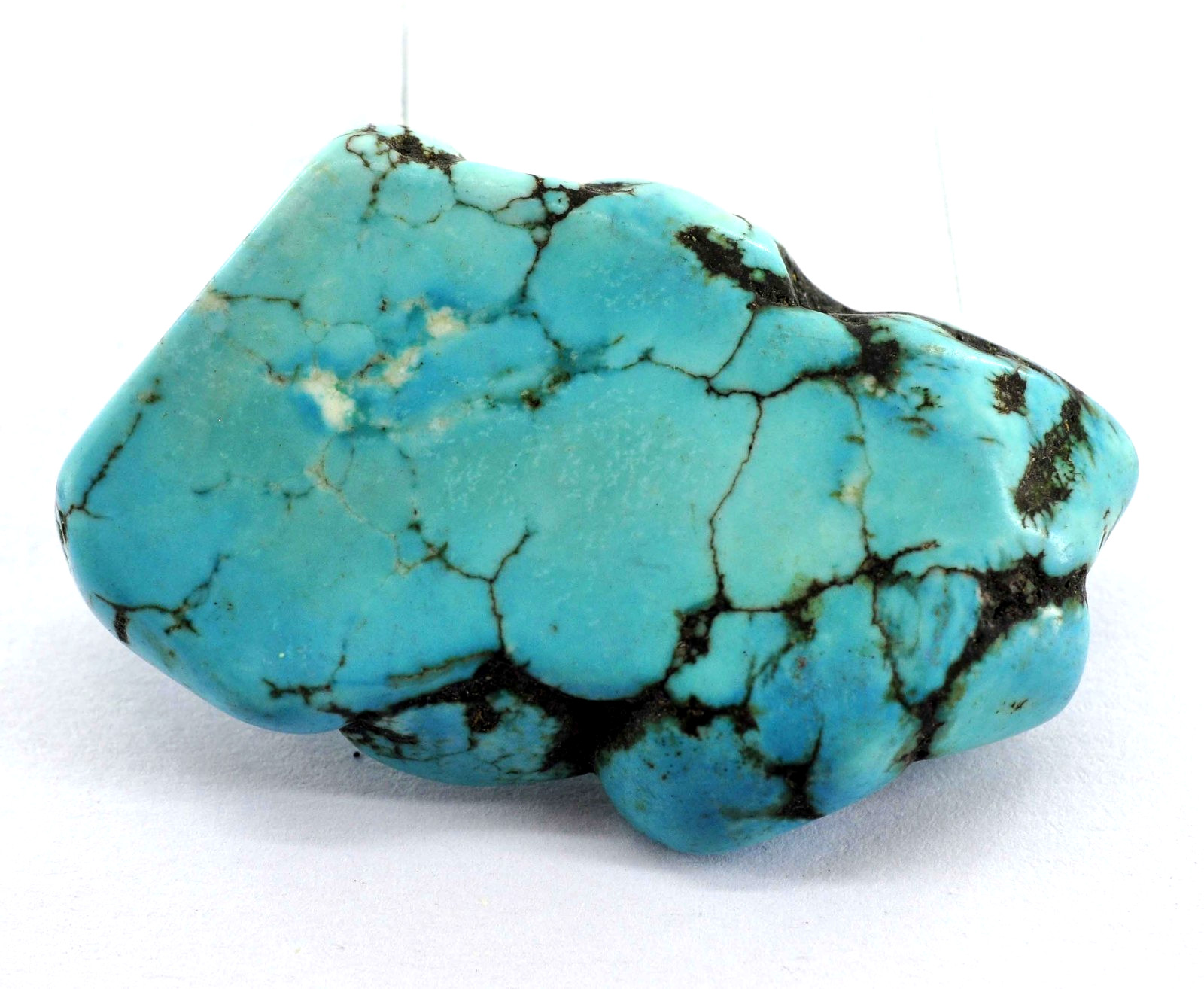 120 Ct Natural Turquoise Arizona blue Rough Cut EGL Certified Loose Gemstone
