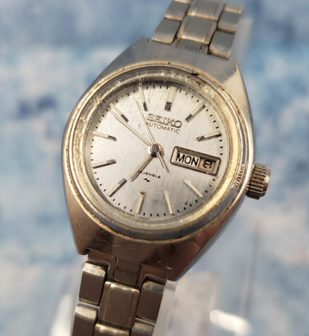 [Working Condition] SEIKO 2206-0250 Automatic 23 Jewels Ladies’ Watch