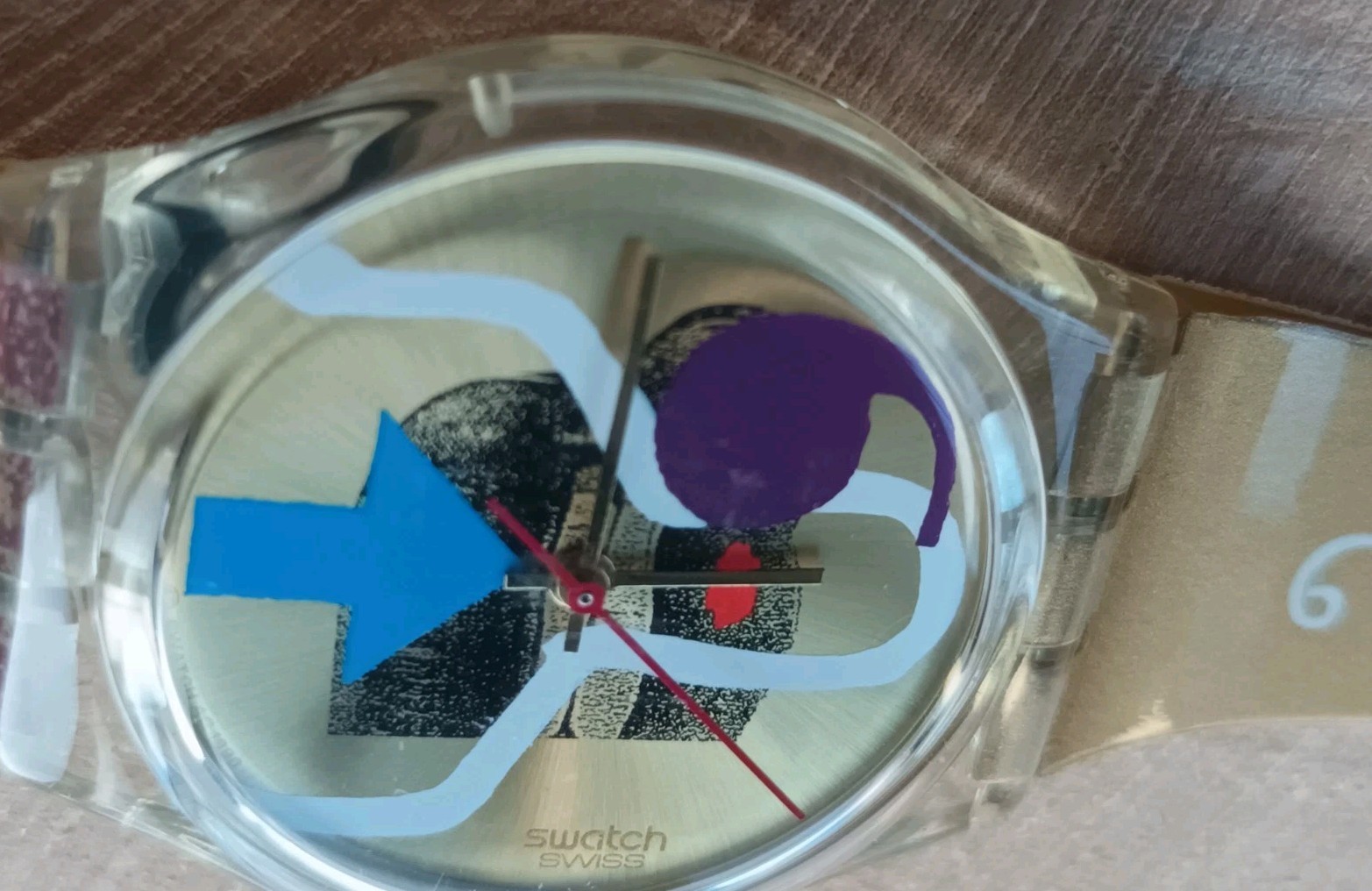 SWATCH GK248 QUARTZ GENTS WATCH LIPSTICK AN ARTIST DESIGN SPECIAL A CLASSIC