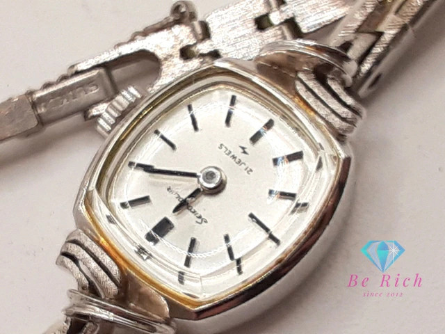 [A1R] Seiko Solar 21 Jewels 10-3530 Cushion Square Manual Wind JDM [r3s]